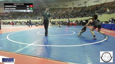 101 lbs Consi Of 16 #1 - Cordeus Wahl, Bristow vs Arion Stokes, Lincoln Christian