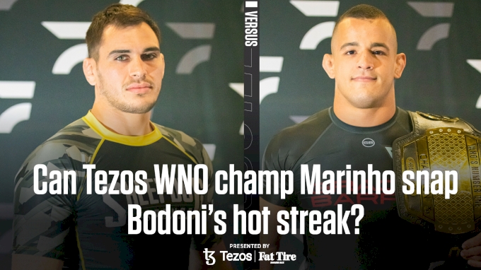 Tezos WNO: Marinho x Bodoni terá 3 lutas gratuitas antes do card principal  - FloGrappling