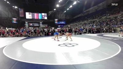 125 lbs Champ. Rd Of 64 - Stella Dymon, NV vs Crystal Loera, KS