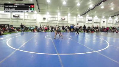 O-165 lbs Consi Of 4 - Jake Ferguson, MI vs Drake Allen, OH