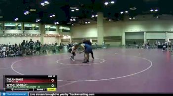 220 lbs Semis & Wb (16 Team) - Wyatt Dunlop, North Dakota Border Brawlers vs Dylan Hale, Team Ali