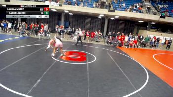 155 lbs Champ. Round 3 - Rachel Nugin, Unattached vs Nahima Mateo, Unattached