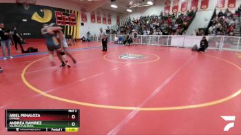 170 lbs Semifinal - Ariel Penaloza, Cypress vs Andrea Ramirez, Valencia Placentia