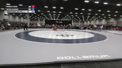 85 lbs Semis - Jessica Dean, Betterman Elite Wrestling vs Vayda Chavez, Gold Rush Wrestling