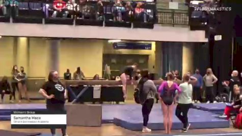 Samantha Maca - Women's Group, Omaha Gymnastics Academy - 2021 Women's Xcel Region 4 Championships