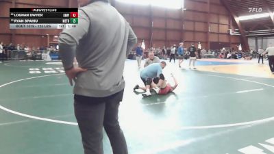 125 lbs Round Of 32 - Loghan Dwyer, Empire Wrestling Academy vs Ryan Spahiu, Metrowest United