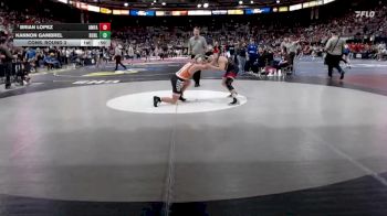 4A 144 lbs Cons. Round 3 - Brian Lopez, American Falls vs Kannon Gambrel, Buhl
