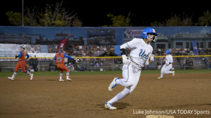 Megan Faraimo Rakes, UCLA Softball Beats Northwestern at Women's