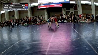175 lbs Quarters - Wyatt Porter, Wyoming vs Mario Soliz, Aniciete Training Club