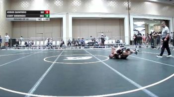 113 lbs Round Of 32 - Josue Quintero, Riverside Rascal vs Cody Sieminski, Sweet Home