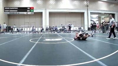 113 lbs Round Of 32 - Josue Quintero, Riverside Rascal vs Cody Sieminski, Sweet Home