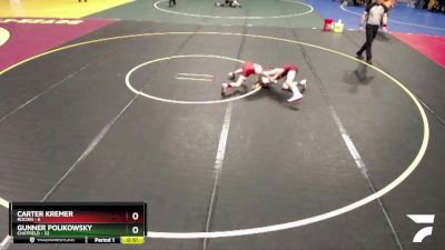 88 lbs Placement (4 Team) - Gunner Polikowsky, Chatfield vs Carter Kremer, Rocori