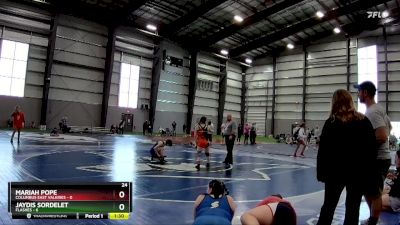 95 lbs Finals (8 Team) - Jaydis Sordelet, Flashes vs Mariah Pope, Columbus East Valkries