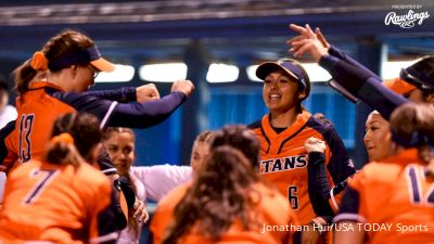 Watch Fullerton's Hannah Becerra Knock The Walk-Off Home Run Against No. 3 Florida In Extras At Mary Nutter