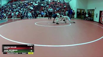 138 lbs Round 2 - Zade Archibald, Olentangy Liberty vs Colten Taylor, Graham