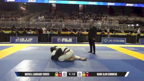 Mark Alan Commean vs Michell Laureano Torres 2025 Pan Jiu Jitsu IBJJF Championship