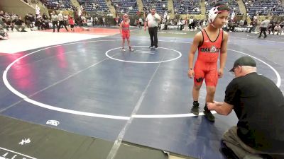 100 lbs Consi Of 8 #2 - Sergio Treto, Eaglecrest WC vs Mikel Cortese, High Elevation