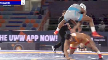 92 kg Quarterfinal - Nate Jackson, USA vs Pruthviraj Patil, IND