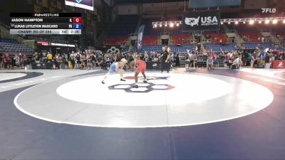 126 lbs Champ. Rd Of 256 - Jason Hampton, IL vs Lukas Littleton Mascaro, PA