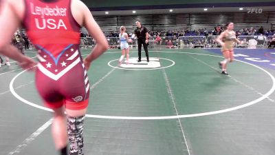 124 lbs Quarterfinal - Everest Leydecker, AZ vs Emma Grimes, PA