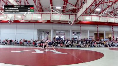 184 lbs Cons. Round 3 - Owen McDaniel, Albion vs Payton Geigner, North Central