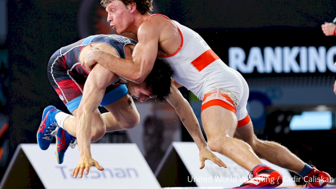 57 kgs Semifinal - Nick Suriano (USA) vs Suleyman Atli (TUR)