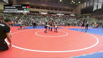 64 lbs Semifinal - Ryan-Alijah Espe, Bentonville Wrestling Club vs Rocco Ritchie, Mountain Home Flyers Youth Wrestling Club