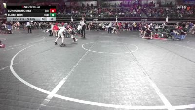 70 lbs Round Of 32 - Connor Sharkey, Red Nose vs Elijah Hein, Hawthorne