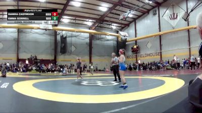 120 lbs Cons. Round 4 - Emma Gorrell, Warren HS vs Danika Castrejon, Mountain View