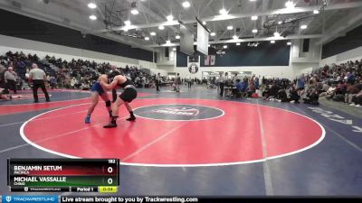 182 lbs Cons. Round 7 - Michael Vassalle, Chino vs Benjamin Setum, Pacifica