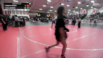 135 lbs 7th Place Match - Layla Barron, Murrieta Mesa vs Sierrah Kendig, Dos Pueblos