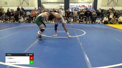 172 lbs Consy 7 - Tyrel Miller, St. Edward-OH vs Vaughn Spencer, Pine Richland