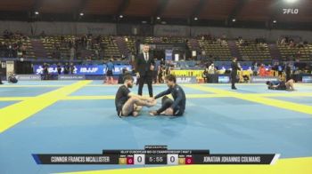 CONNOR FRANCIS MCALLISTER vs JONATAN JOHANNIS COLMANS 2026 IBJJF European NoGi