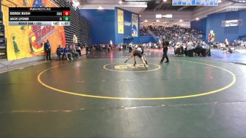 120 lbs Prelim - Derek Bush, Salem vs Jack Lyons, Southern Lehigh