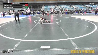 49 lbs 5th Place - Dikota Lacy, Outstanding Member vs Ridge Jessop, Pursuit