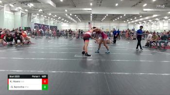 180 lbs 1st Place Match - Stefan Matteo Noronha, RPW vs Kendahl Hoare, Dubois