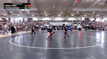 Girls 138 lbs Champ. Round 1 - KaMila Tharpe, Kirkwood High School vs Victoria Huffman, Bradley Central High School