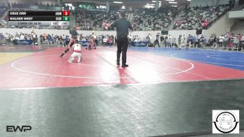 108 lbs Consi Of 16 #1 - Cruz Orr, Ardmore Junior High vs Walker West, Cushing