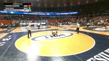 2A 120 lbs Quarterfinal - Paxton Valentine, Morris vs Nate Ortiz, New Lenox (Providence Catholic)