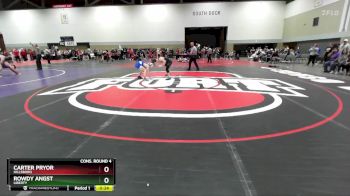 106 lbs Cons. Round 4 - Carter Pryor, Hillsboro vs Rowdy Angst, Liberty