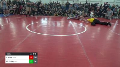 100 lbs Pools - Logan Ware, Backbone Wrestling Club vs Wyatt Cooley, EP Rattlers