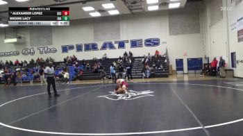 141 lbs Cons. Semi - Alexander Lopez, Sacramento City College vs Brodie Lacy, Shasta College