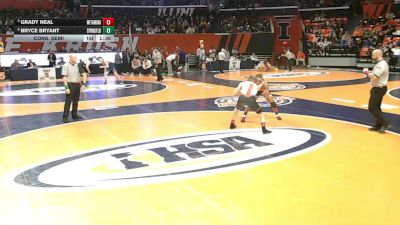 2A 157 lbs Cons. Semi - Bryce Bryant, Springfield (H.S.) vs Grady Neal, Metamora