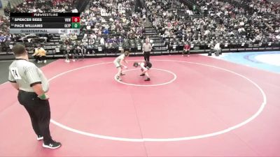 5A 138 lbs Quarterfinal - Spencer Rees, Viewmont vs Pace Williams, Olympus