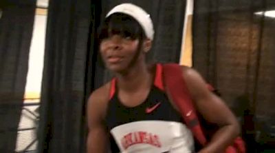 Regina George sets Arkansas 400 school record in semis at 2012 NCAA Outdoor Champs