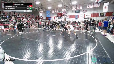 92 lbs Rr Rnd 1 - Channing Polk, SEO Wrestling Club vs Braden Abel, Salina Wrestling Club