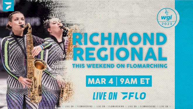 Watch WGI Austin, Richmond, Indy LIVE on Flo This Weekend + Virtual Solos