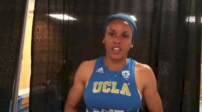 Turquoise Thompson UCLA after 400H season PR in semis at 2012 NCAA Outdoor Champs