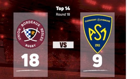 2023 Union Bordeaux Begles vs ASM Clermont Auvergne
