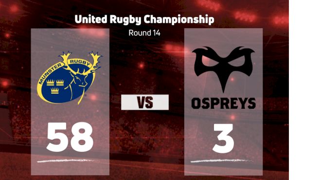2023 Munster Rugby vs Ospreys Rugby